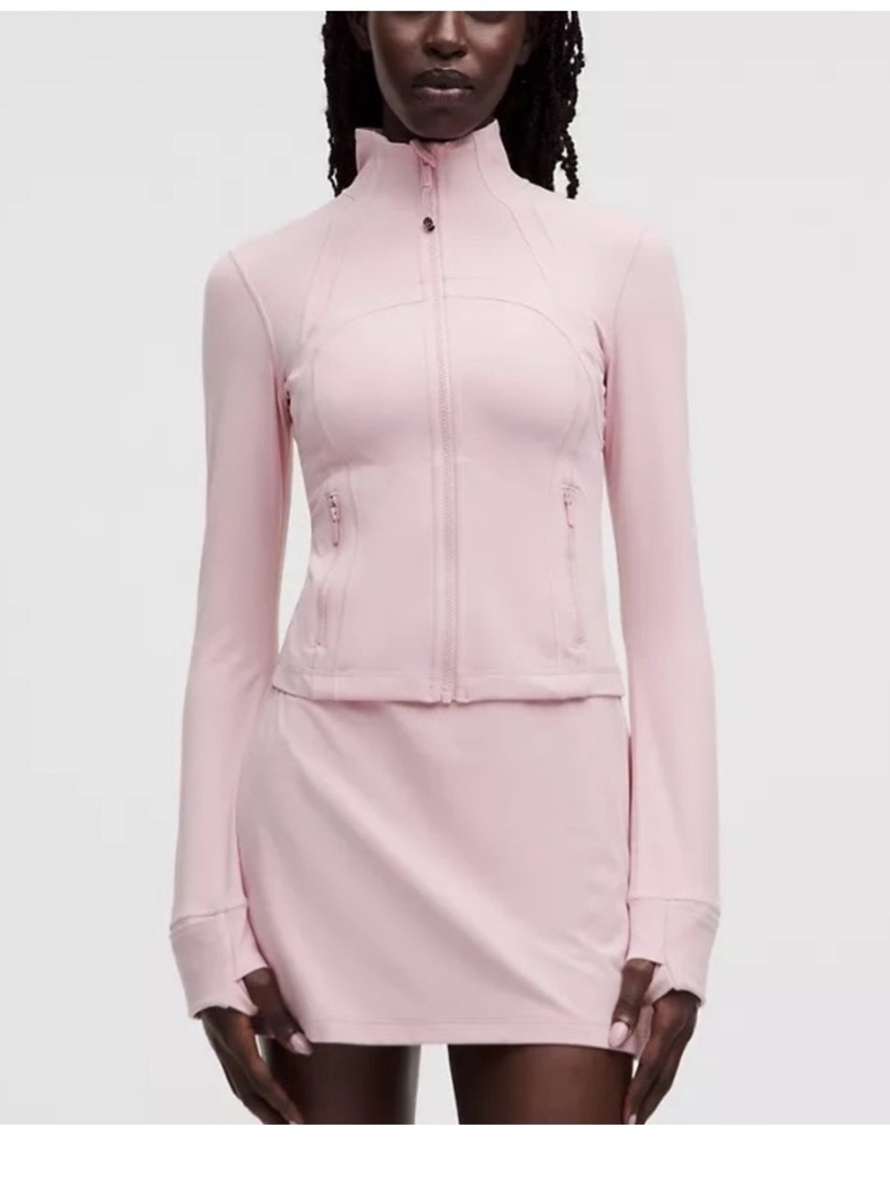 lululemon Define Cropped Jacket pink Size 6 NEW WITHOUT TAGS